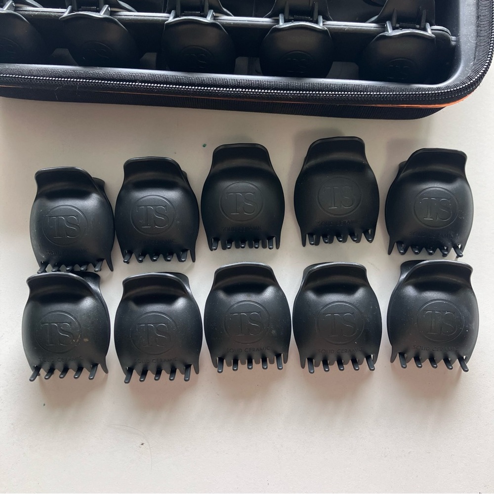 InStyler Topstyler Heated Ceramic Hair Styling Shell Clips System Set Case - Picture 5 of 10